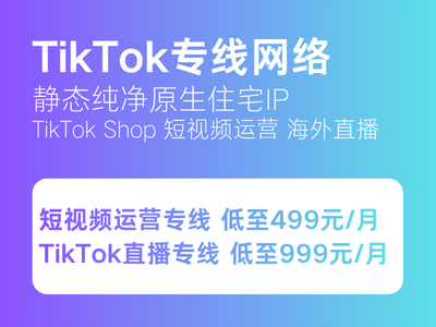 tiktok专线